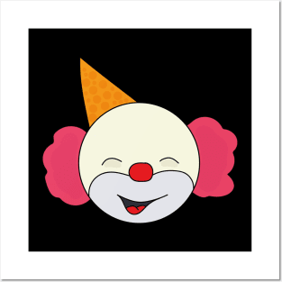 Smiling Little Clown Posters and Art